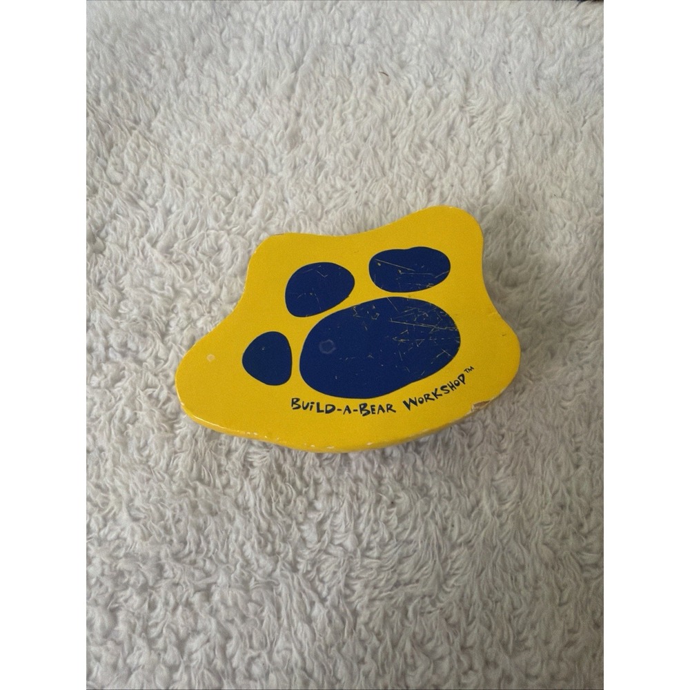 Build a Bear Yellow & Blue Brush Stuffed Animal Plush Brushing